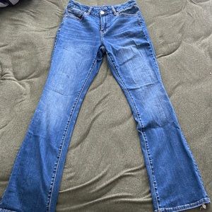 American Eagle Curvy Skinny Kick Boot Cut Jeans
